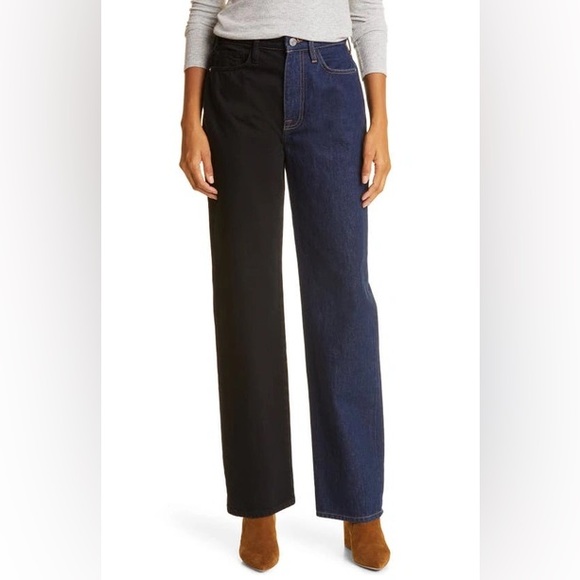 Frame Le Jane Colorblock Jean - Picture 1 of 6
